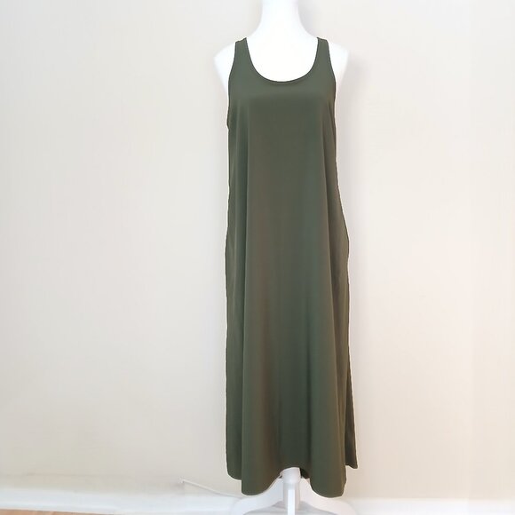 Athleta Dresses & Skirts - NWOT Athleta Presidio Traveler Maxi Dress Green Size Small